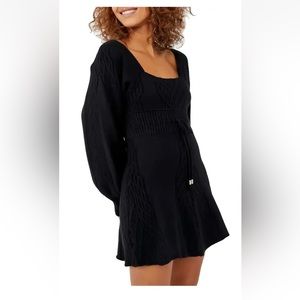 NWT Free People Emmaline Mini Sweater Dress Small
